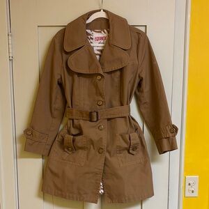 Vintage Women's Brown Trench Coat
